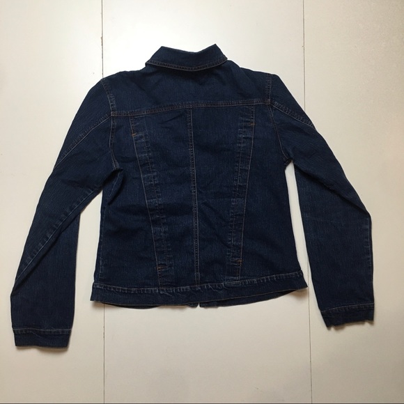 Stone denim jacket size 9 - Picture 4 of 5